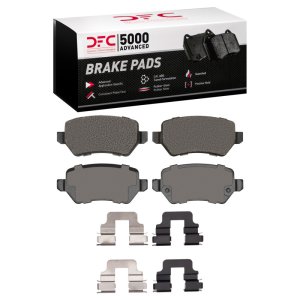 Chevrolet Zafira Brake Pads - Rear - DFC - 5000 Advanced Low Metallic - `02-`08