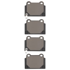 Mitsubishi Lancer Brake Pads - Rear - DFC - 5000 Advanced Low Metallic - `08-`15