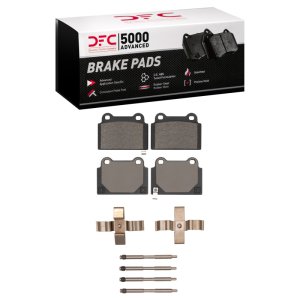 Mitsubishi Lancer Brake Pads - Rear - DFC - 5000 Advanced Low Metallic - `08-`15