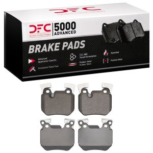 BMW 135IS Brake Pads - Rear - DFC - 5000 Advanced Low Metallic - `06-`13