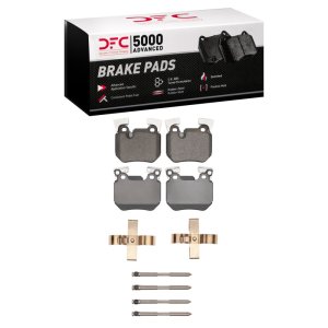 BMW 135I Brake Pads - Rear - DFC - 5000 Advanced Low Metallic - `06-`13
