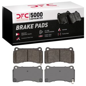 Nissan GT-R Brake Pads - Rear - DFC - 5000 Advanced Low Metallic - `09-`24