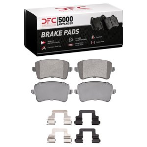 Audi SQ5 Brake Pads - Rear - DFC - 5000 Advanced Low Metallic - `08-`17