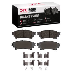 Lexus RX350 Brake Pads - Rear - DFC - 5000 Advanced Ceramic - `10-`20 Lexus RX350 Brake Pads - Rear - DFC - 5000 Advanced Ceramic - `10-`20