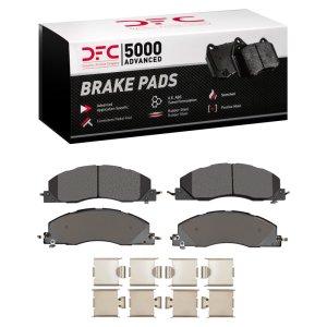 Dodge Ram 3500 Brake Pads - Front - DFC - 5000 Advanced Semi Metallic - `09-`18