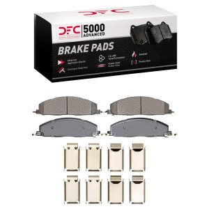 Dodge Ram 2500 Brake Pads - Rear - DFC - 5000 Advanced Semi Metallic - `09-`18