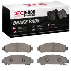 Toyota Venza Brake Pads - Front - DFC - 5000 Advanced Low Metallic - `09-`15