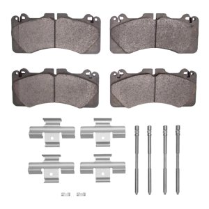 Lexus GS F Brake Pads - Front - DFC - 5000 Advanced Low Metallic - `10-`25
