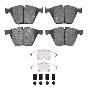 BMW 760Li Brake Pads - Front - DFC - 5000 Advanced Low Metallic - `10-`19