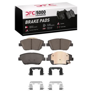 Hyundai Sonata Brake Pads - Front - DFC - 5000 Advanced Ceramic - `09-`16