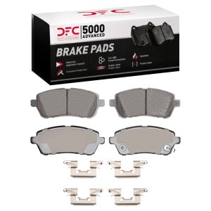 Ford Fiesta Brake Pads - Front - DFC - 5000 Advanced Ceramic - `11-`19