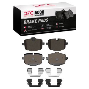 BMW 640i Brake Pads - Rear - DFC - 5000 Advanced Ceramic - `11-`19