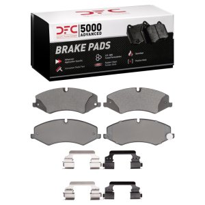 Land Rover Discovery Brake Pads - Front - DFC - 5000 Advanced Low Metallic - `10-`17