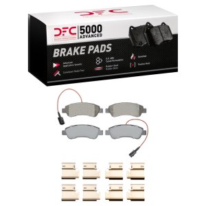 Ram ProMaster 1500 Brake Pads - Rear - DFC - 5000 Advanced Semi Metallic - `14-`21
