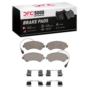 Ram ProMaster 3500 Brake Pads - Front - DFC - 5000 Advanced Semi Metallic - `14-`22