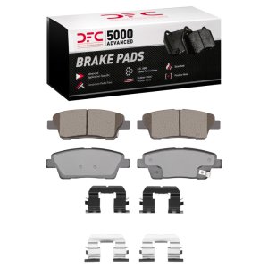 Genesis G80 Brake Pads - Rear - DFC - 5000 Advanced Ceramic - `10-`17