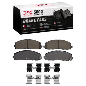 Chrysler Town & Country Brake Pads - Front - DFC - 5000 Advanced Ceramic - `12-`25