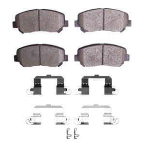 Chrysler 200 Brake Pads - Front - DFC - 5000 Advanced Ceramic - `13-`16