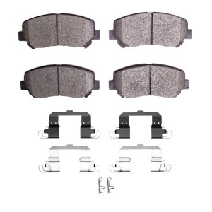 Chrysler 200 Brake Pads - Front - DFC - 5000 Advanced Ceramic - `16-`17