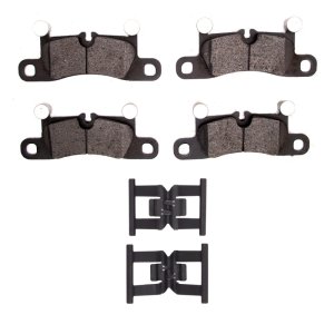 Porsche Boxster Brake Pads - Rear - DFC - 5000 Advanced Low Metallic - `12-`23