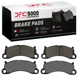 Porsche Boxster Brake Pads - Front - DFC - 5000 Advanced Low Metallic - `12-`16
