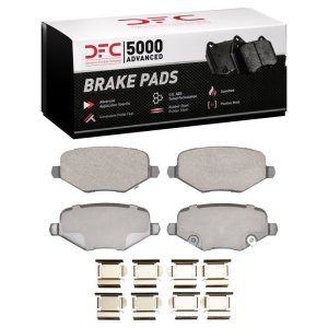 Chrysler Town & Country Brake Pads - Rear - DFC - 5000 Advanced Ceramic - `12-`16