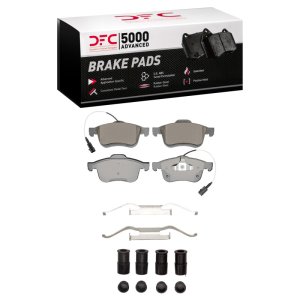 Ram ProMaster City Brake Pads - Front - DFC - 5000 Advanced Ceramic - `15-`20