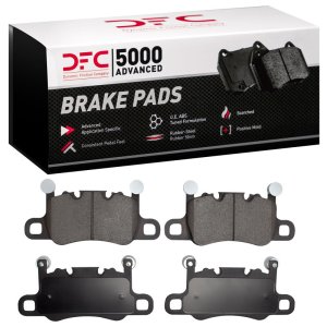 Bentley Continental Brake Pads - Rear - DFC - 5000 Advanced Low Metallic - `15-`24