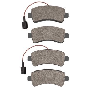 Ram ProMaster 3500 Brake Pads - Rear - DFC - 5000 Advanced Semi Metallic - `14-`21