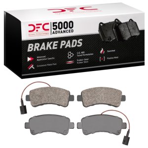 Ram ProMaster 3500 Brake Pads - Rear - DFC - 5000 Advanced Semi Metallic - `14-`21