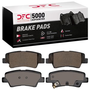 Dodge Attitude Brake Pads - Rear - DFC - 5000 Advanced Ceramic - `11-`25