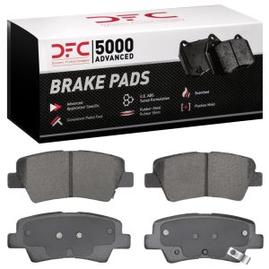 Hyundai Veloster Brake Pads - Rear - DFC - 5000 Advanced Ceramic - `12-`24