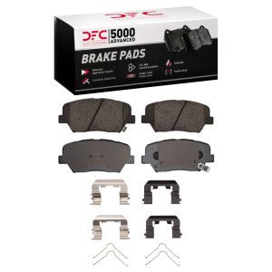 Hyundai Santa Fe Brake Pads - Front - DFC - 5000 Advanced Ceramic - `10-`25