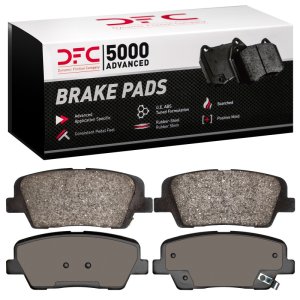 Genesis G80 Brake Pads - Rear - DFC - 5000 Advanced Ceramic - `07-`23