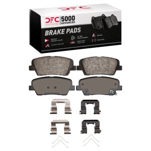 Hyundai Equus Brake Pads - Rear - DFC - 5000 Advanced Ceramic - `11-`17