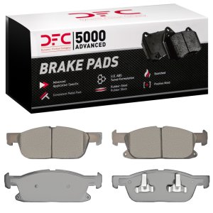 Ford Edge Brake Pads - Front - DFC - 5000 Advanced Ceramic - `15-`25