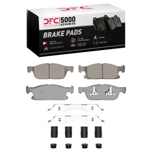 Ford Edge Brake Pads - Front - DFC - 5000 Advanced Ceramic - `15-`25