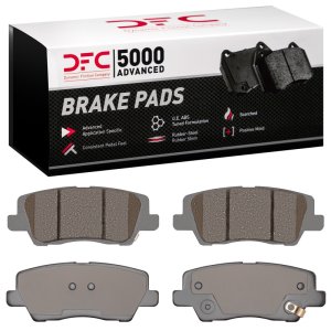 Cadillac CTS Brake Pads - Rear - DFC - 5000 Advanced Ceramic - `13-`19