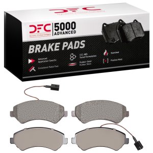 Ram ProMaster 3500 Brake Pads - Front - DFC - 5000 Advanced Semi Metallic - `14-`25
