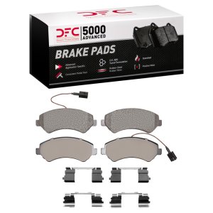 Ram ProMaster EV Brake Pads - Front - DFC - 5000 Advanced Semi Metallic - `14-`25