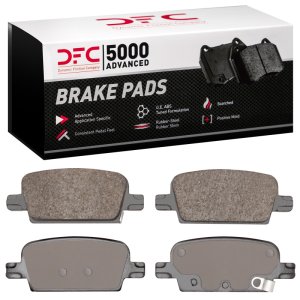 Chevrolet Malibu Brake Pads - Rear - DFC - Advanced Ceramic 5000 - `16-`21