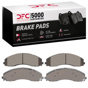 Ford F-550 Super Duty Brake Pads - Front/Rear - DFC - 5000 Advanced Semi Metallic - `17-`24
