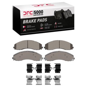 Ford F-450 Super Duty Brake Pads - Front + Rear - DFC - 5000 Advanced Semi Metallic - `17-`24