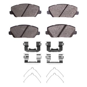 Kia Cadenza Brake Pads - Front - DFC - 5000 Advanced Ceramic - `17-`20