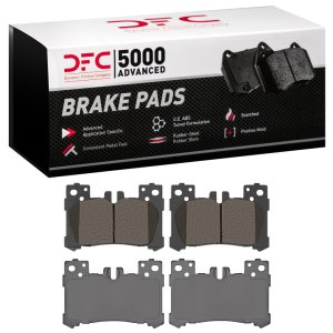 Lexus LC500 Brake Pads - Rear - DFC - 5000 Advanced Low Metallic - `18-`23
