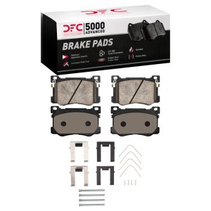 Genesis G80 Brake Pads - Front - DFC - 5000 Advanced Ceramic - `15-`20