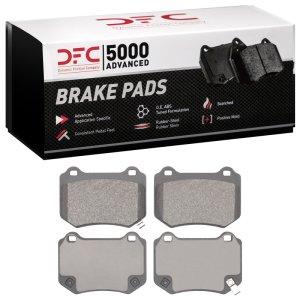 Subaru WRX Brake Pads - Rear - DFC - 5000 Advanced Low Metallic - `18-`25