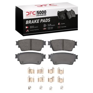 Mitsubishi Outlander Brake Pads - Rear - DFC - 5000 Advanced Ceramic - `17-`25