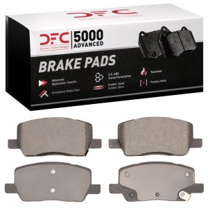 Tesla Model X Brake Pads - Rear - DFC - 5000 Advanced Low Metallic - `17-`25