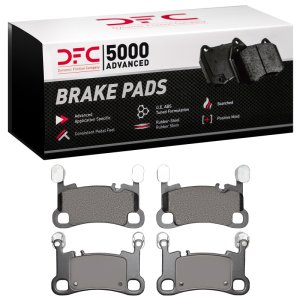 Porsche Cayenne Brake Pads - Rear - DFC - 5000 Advanced Low Metallic - `19-`23